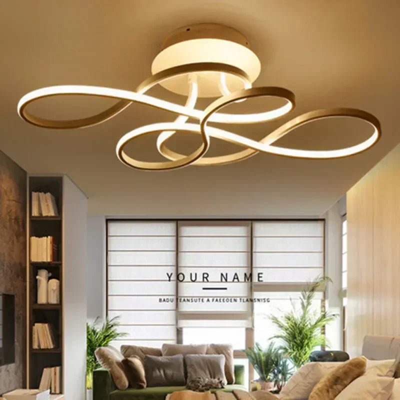 RadiantGlow Chic Ceiling Fixture for Timeless Spaces