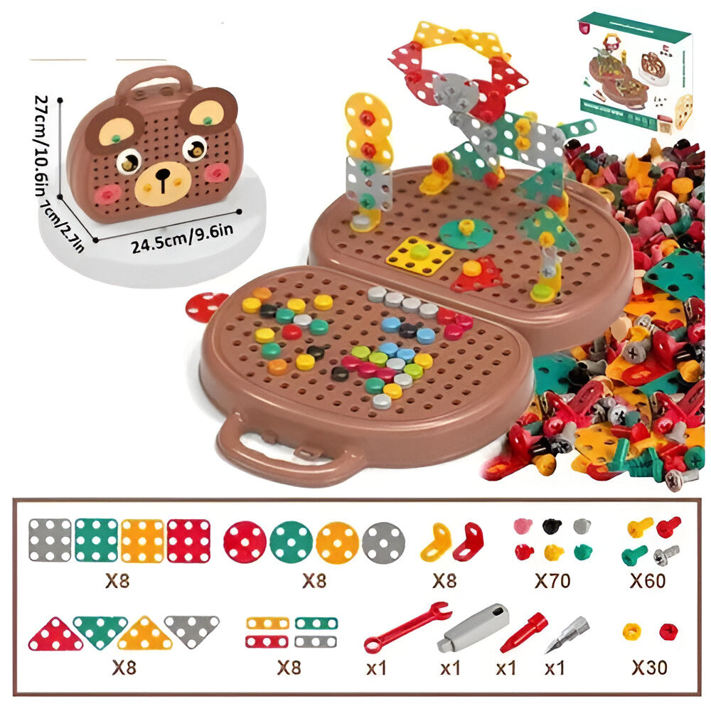 Creative Construction Kit for Kids - STEM Learning Adventure