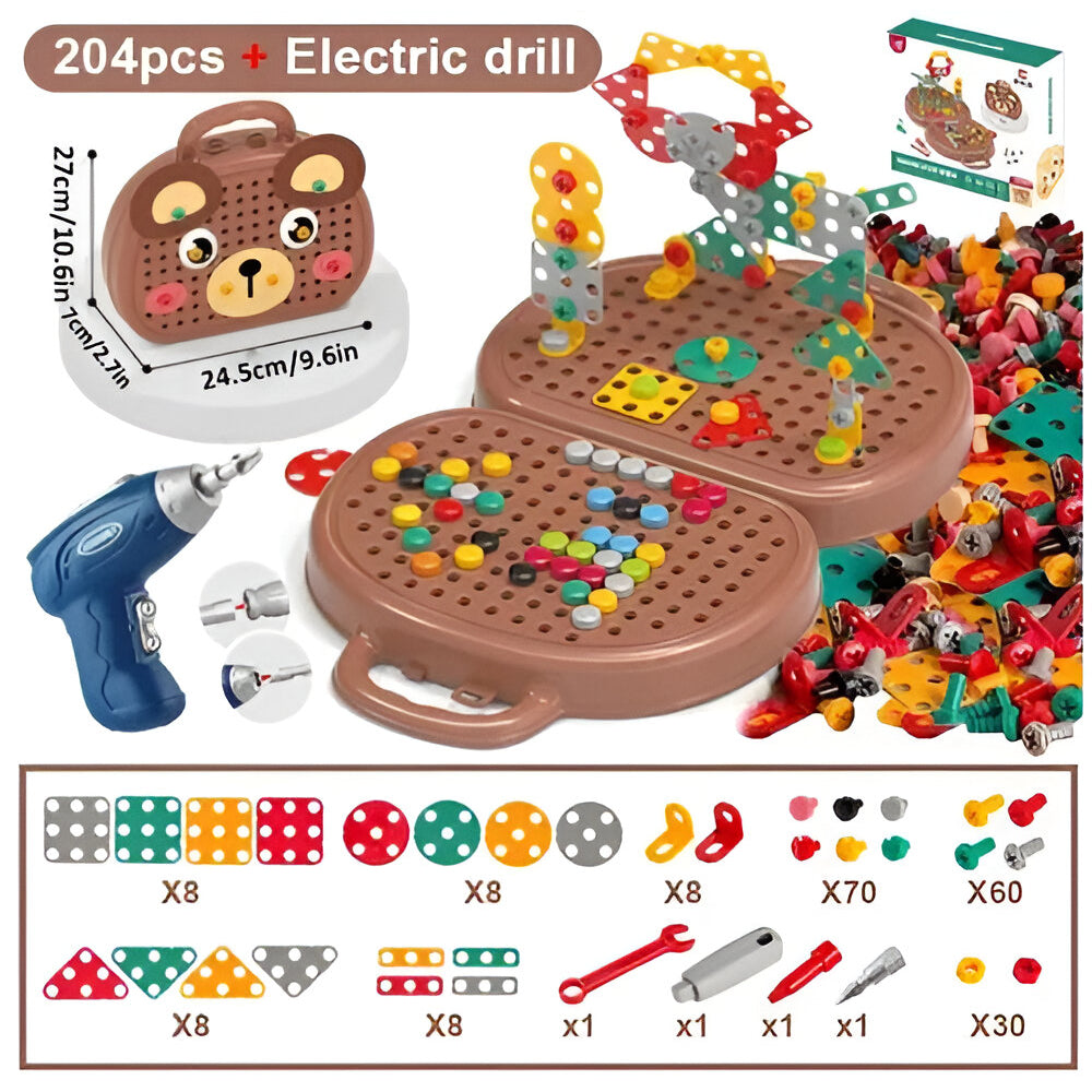 Creative Construction Kit for Kids - STEM Learning Adventure