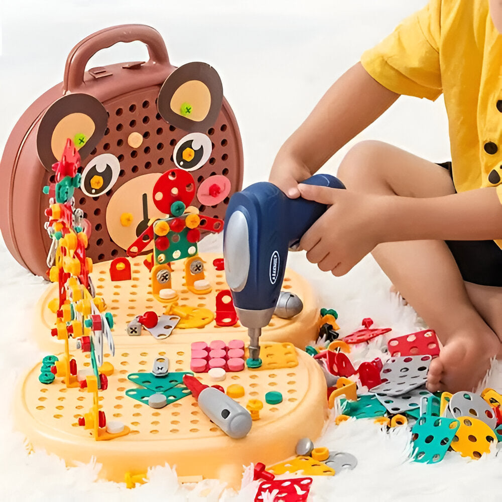 Creative Construction Kit for Kids - STEM Learning Adventure