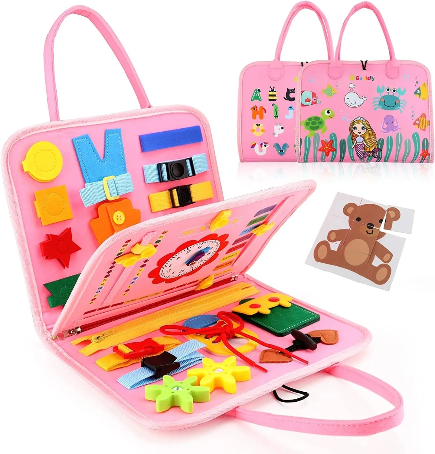 Activity Board for Toddlers – 7 Engaging Learning Tasks for Ages 1-4