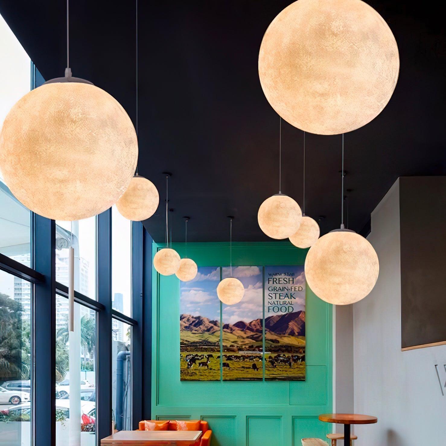 Lunar Essence Pendant Light for Tranquil Home Ambiance