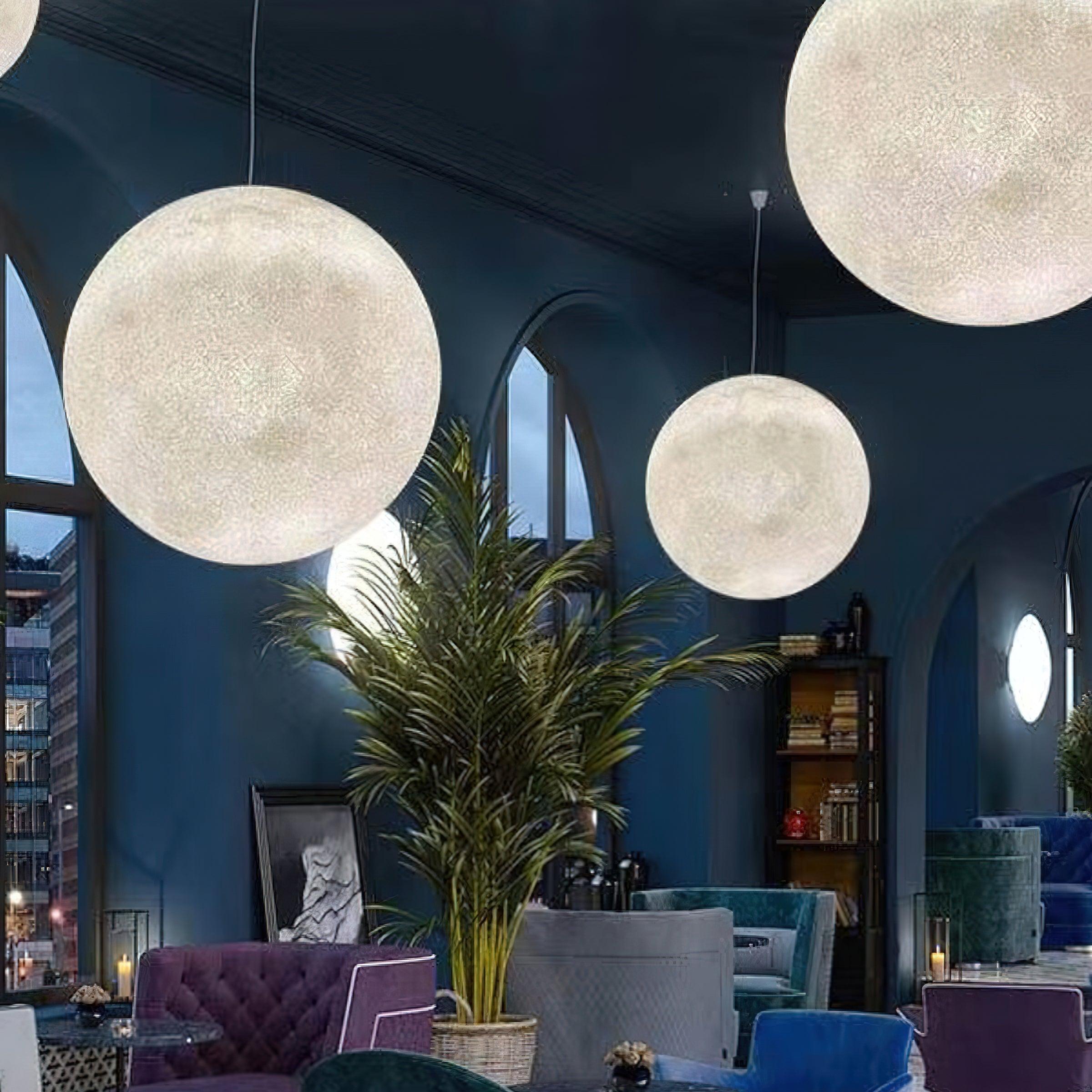 Lunar Essence Pendant Light for Tranquil Home Ambiance