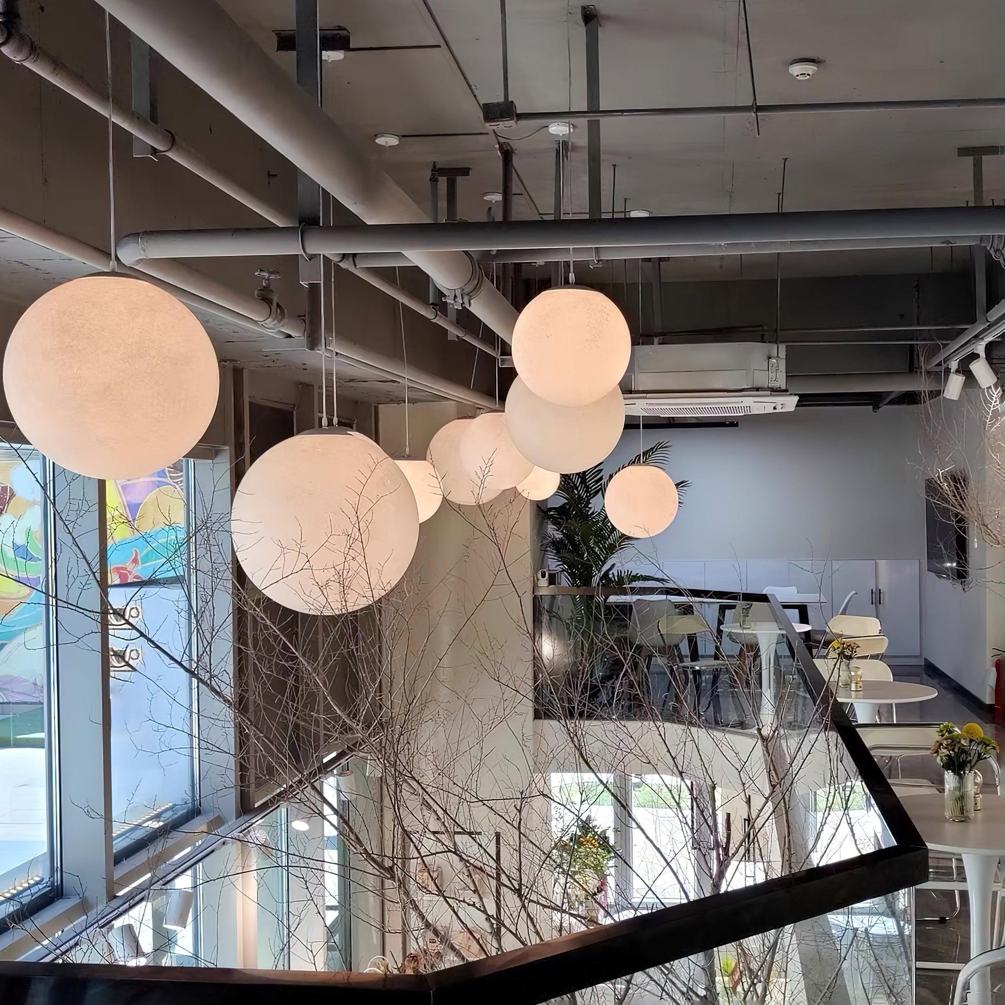 Lunar Essence Pendant Light for Tranquil Home Ambiance