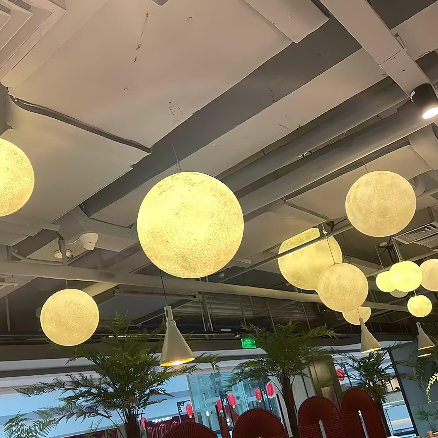 Lunar Essence Pendant Light for Tranquil Home Ambiance