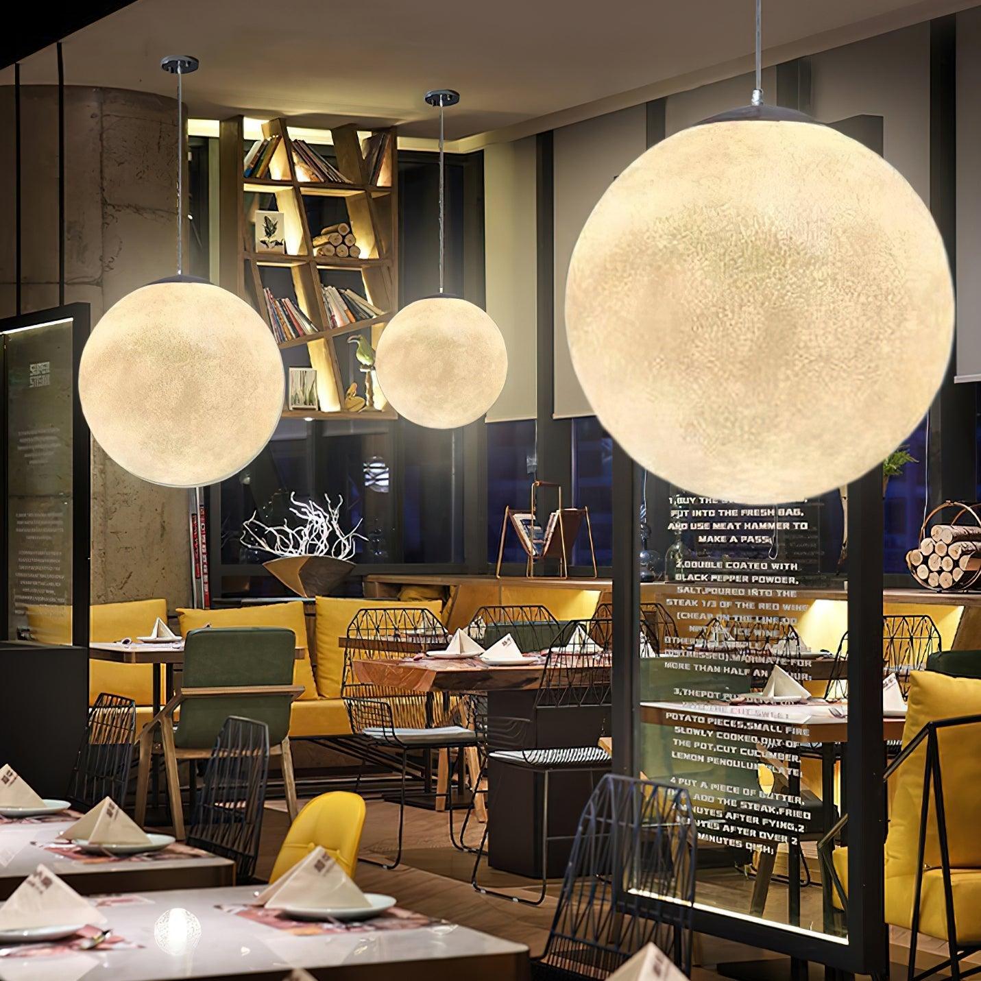 Lunar Essence Pendant Light for Tranquil Home Ambiance