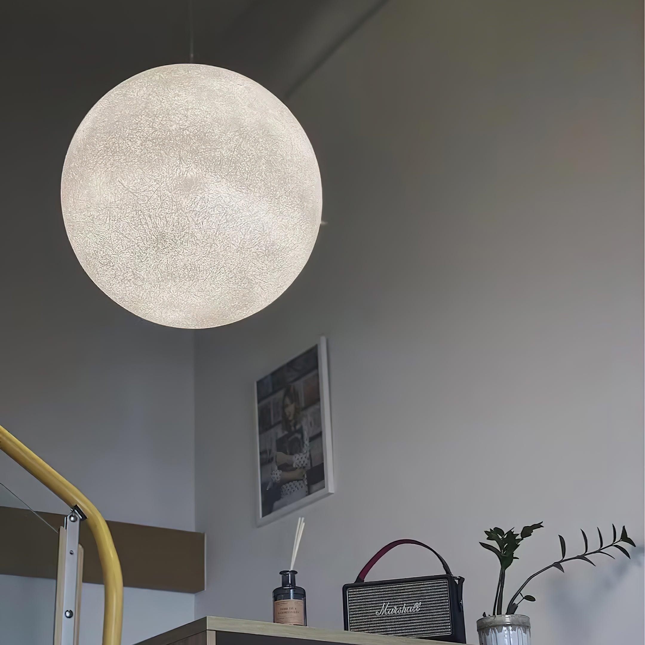 Lunar Essence Pendant Light for Tranquil Home Ambiance