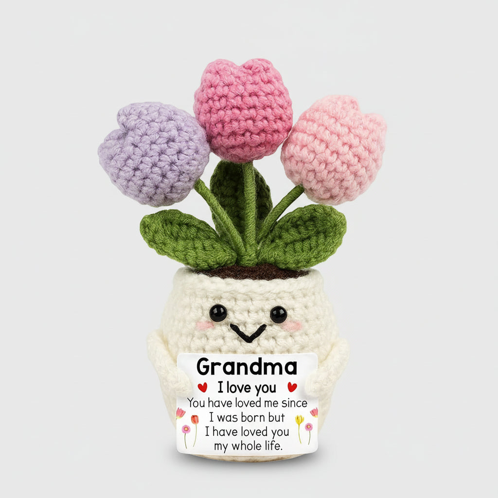 Charming Handmade Floral Desk Accent for Mother's Day