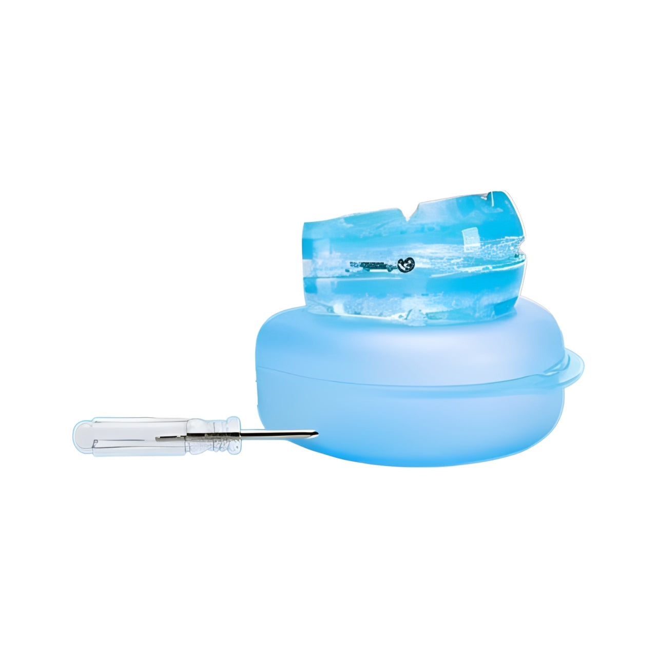Custom-Fit Sleep Mouthpiece with Adjustable Screw Mechanism
