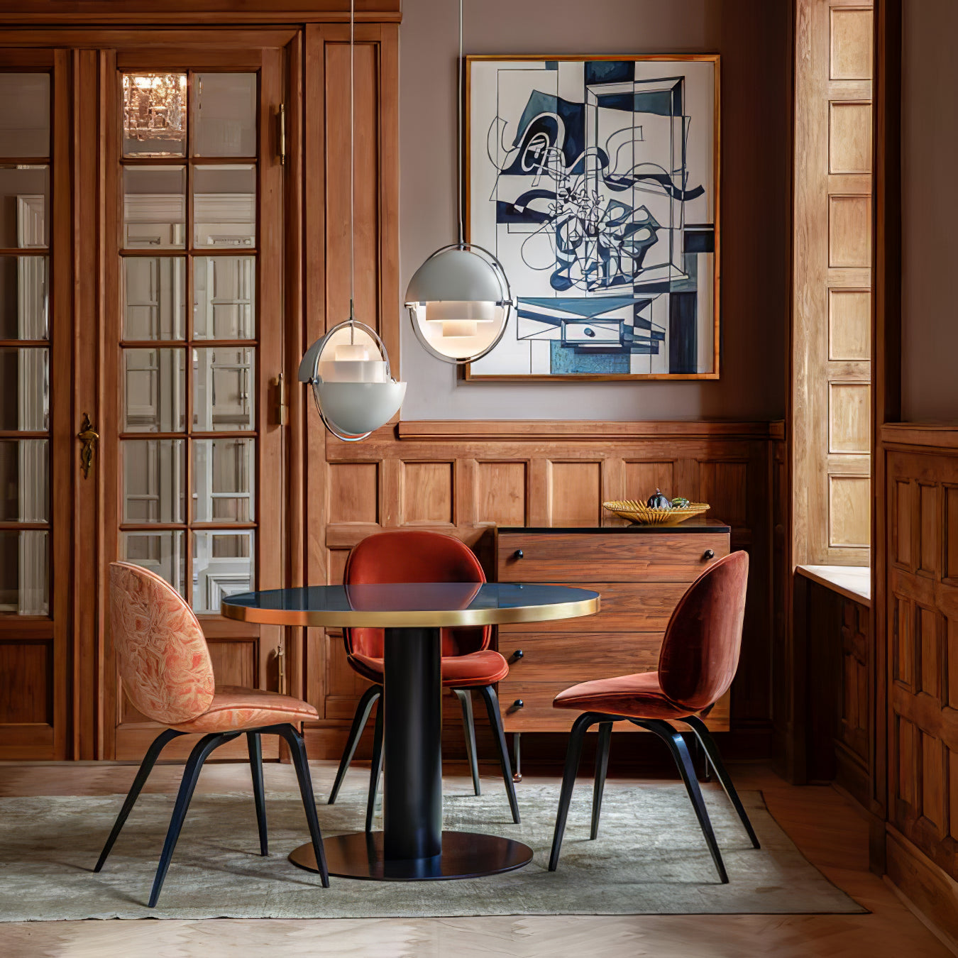 Luna Glow Pendant Light with Elegant Layered Design
