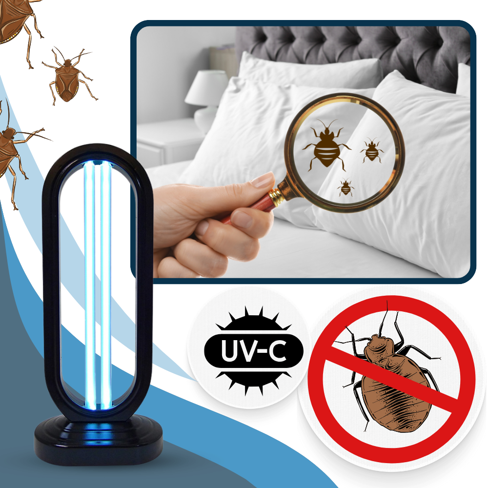 Portable UV-C Light Bulb for Germ Elimination | Multi-Surface Disinfection