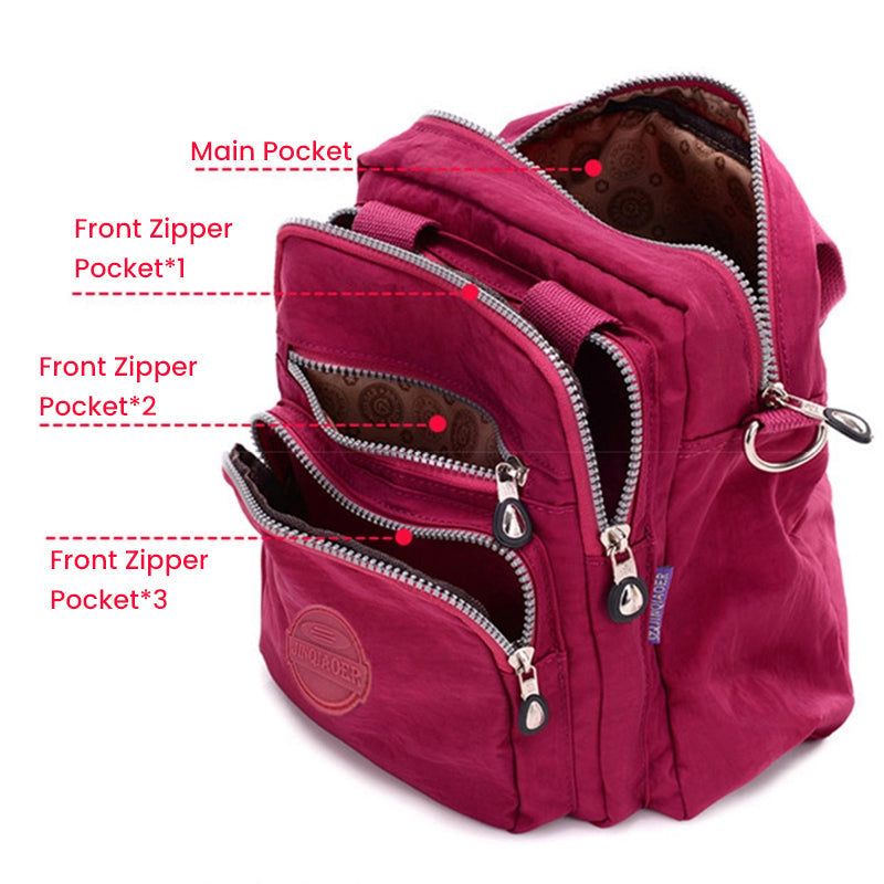 Elegant Waterproof Crossbody Bag for Daily Adventures