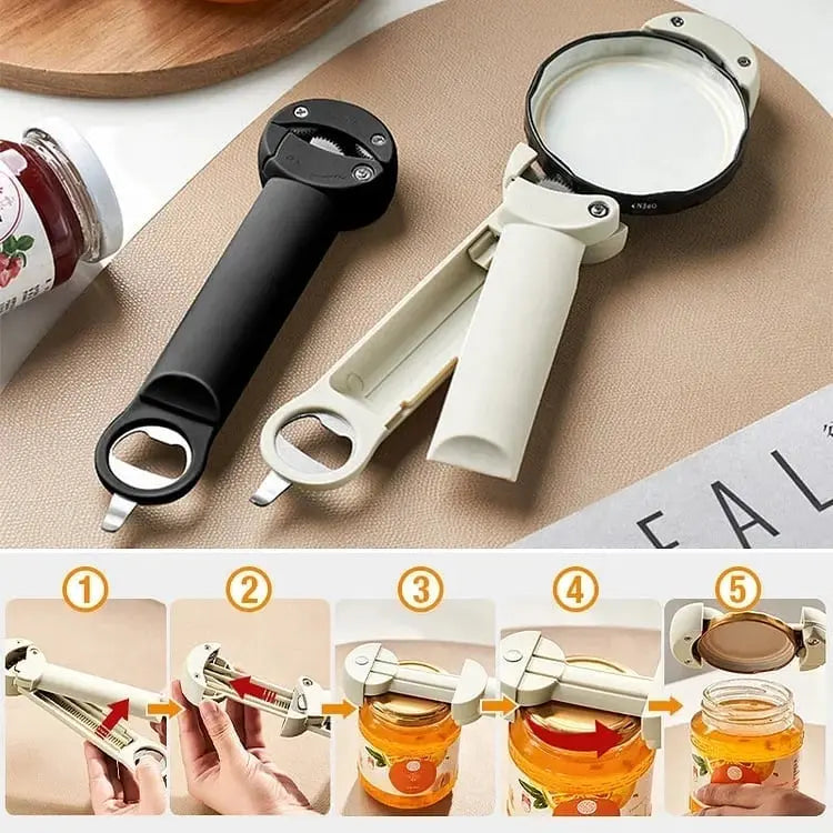 Magnetic Can Opener – Easy and Safe Multi-Function Tool