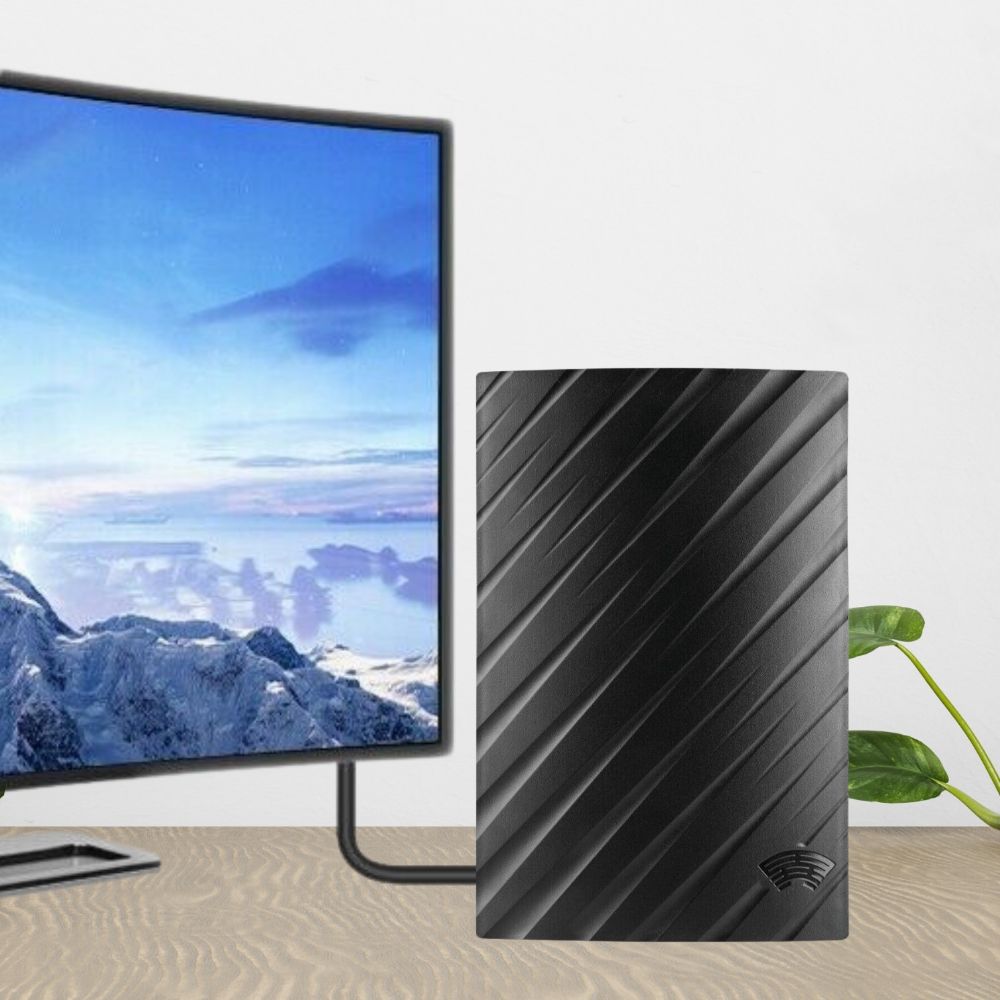 High-Performance Indoor 4K TV Antenna with 600-Mile Range