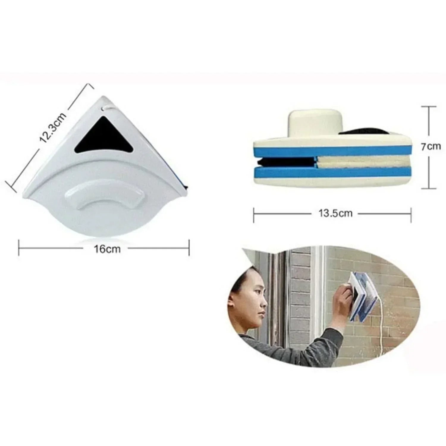 Smart Dual-Sided Window Cleaner for Effortless Shine