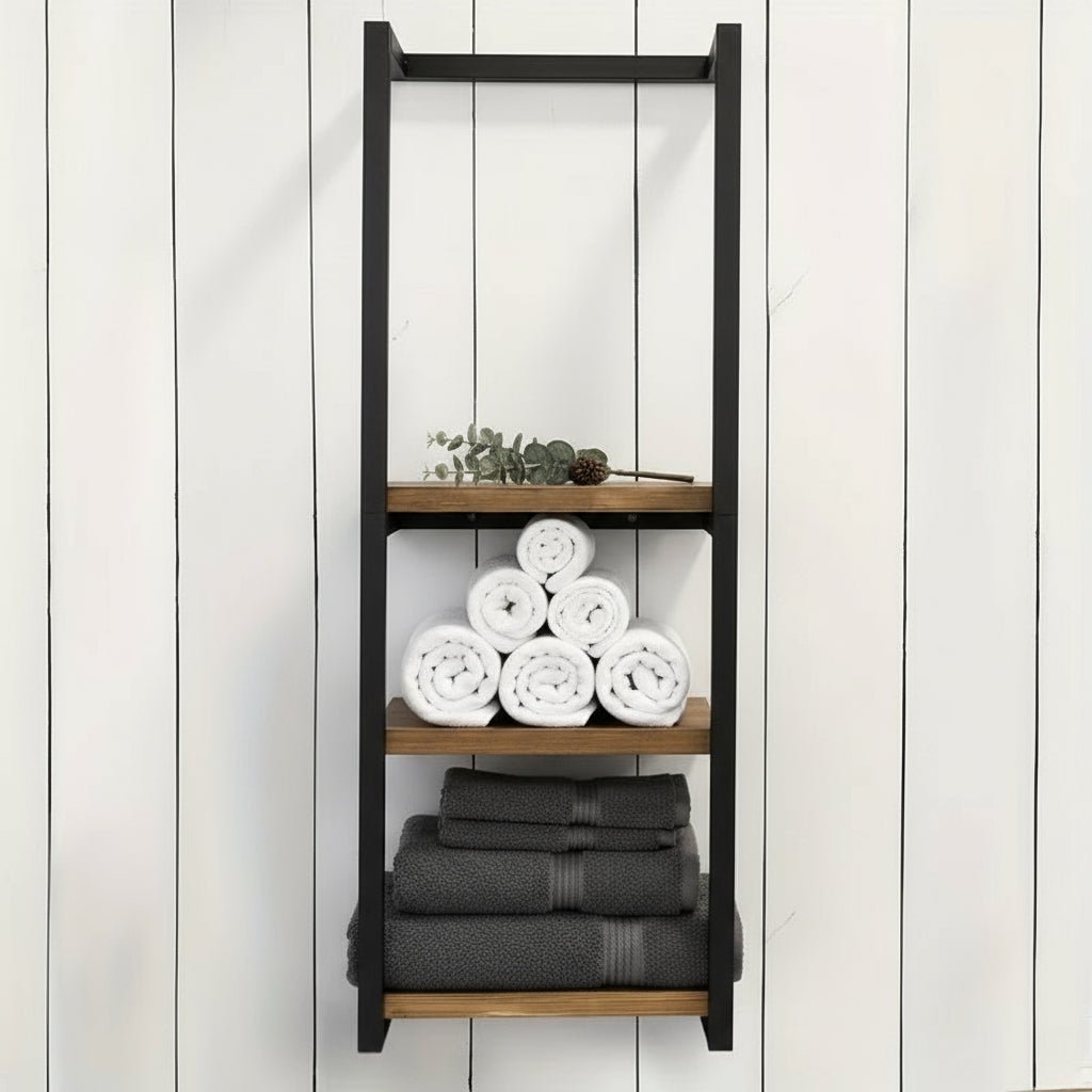 Chic Wall-Mounted Towel Organizer in Durable Stainless Steel