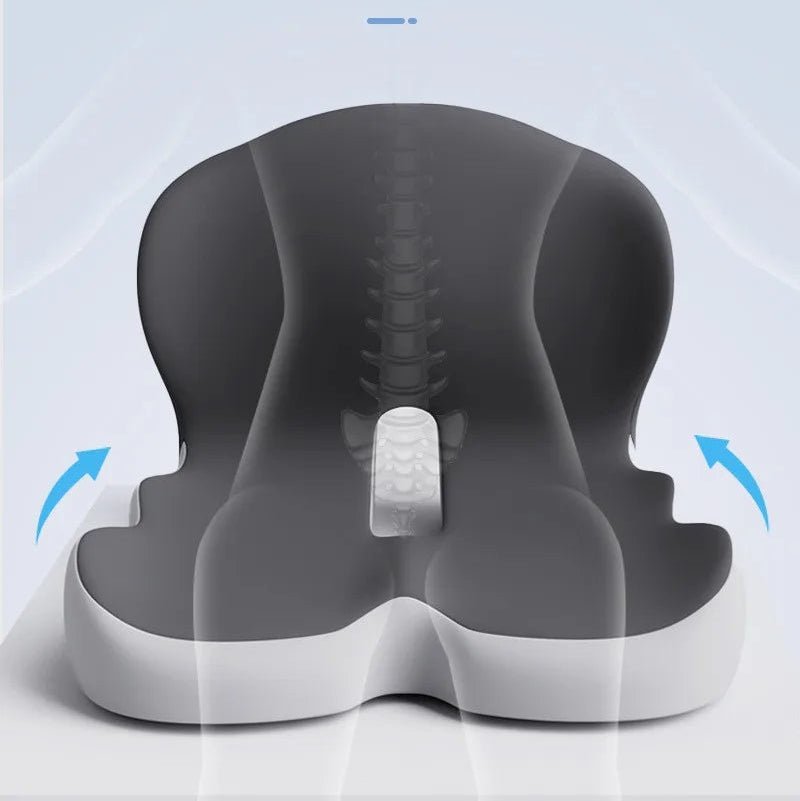 ComfortEase Memory Cushion for Sciatica Relief and Support