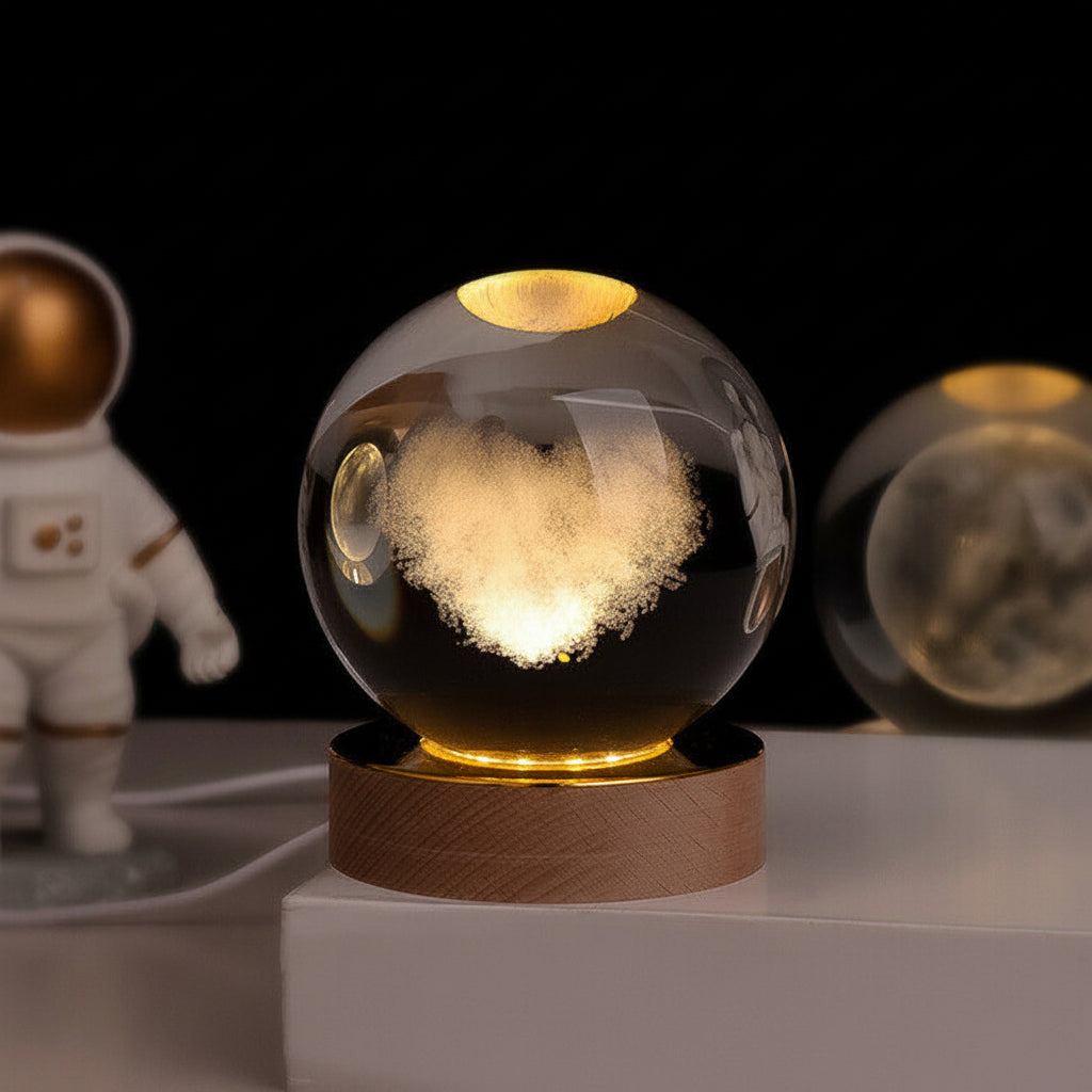 Celestial Glow 3D Planet Engraved LED Table Lamp