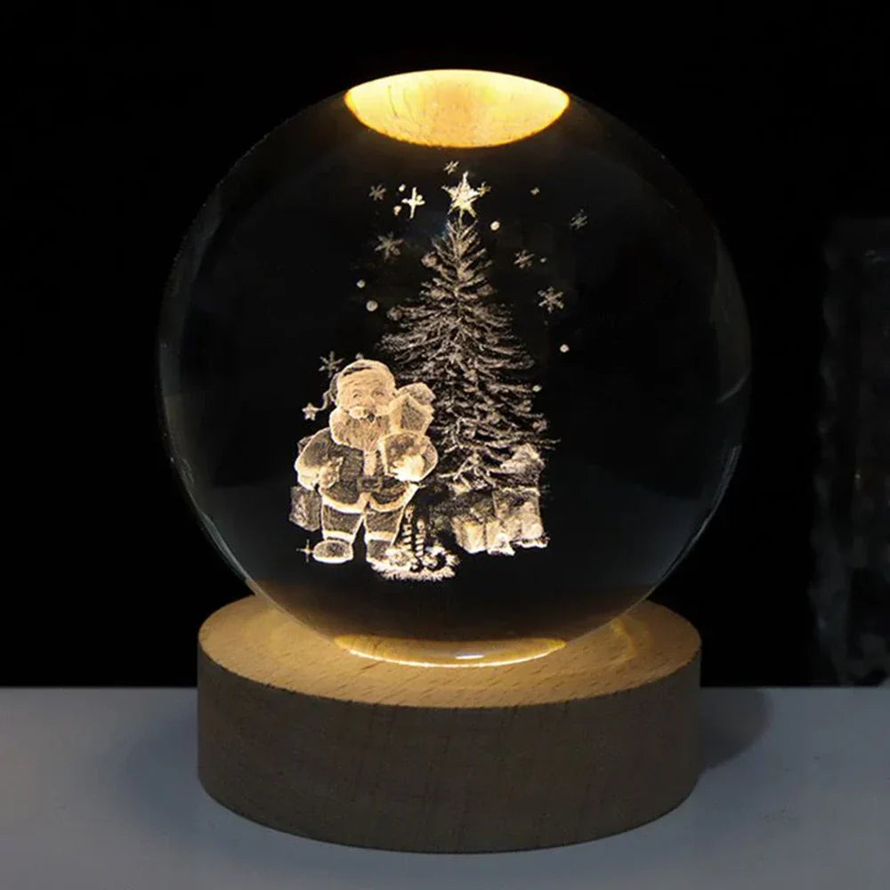 Celestial Glow 3D Planet Engraved LED Table Lamp
