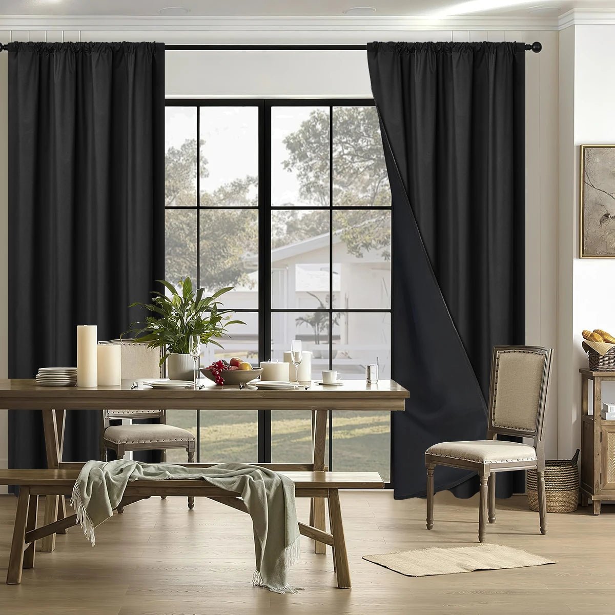 LuxShade Premium Blackout Drapes for Ultimate Privacy