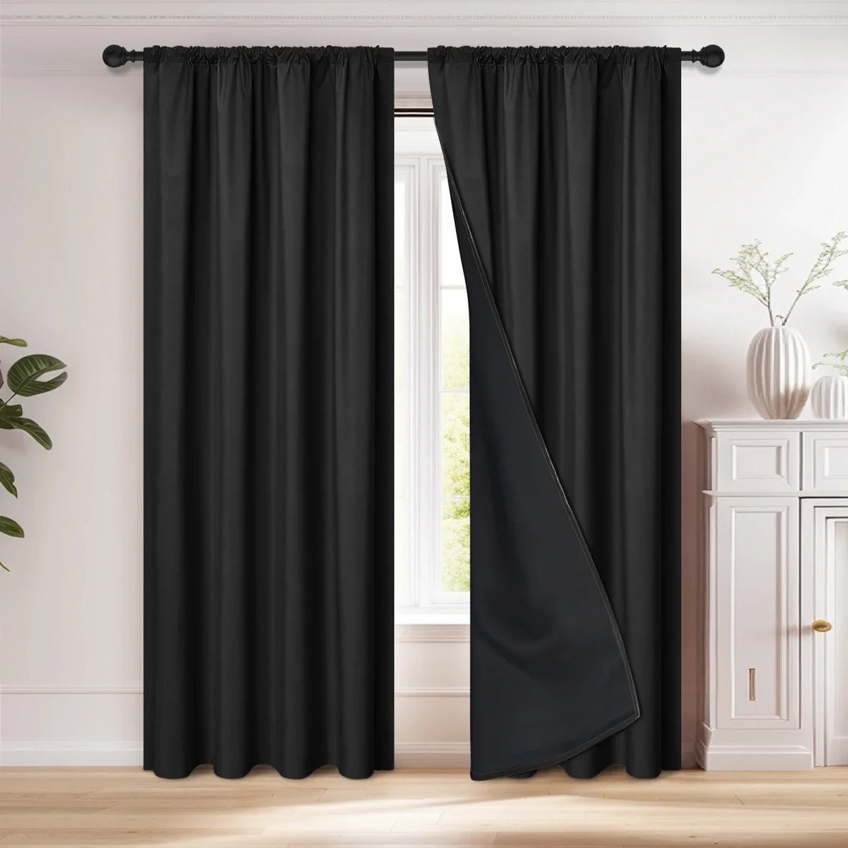 LuxShade Premium Blackout Drapes for Ultimate Privacy