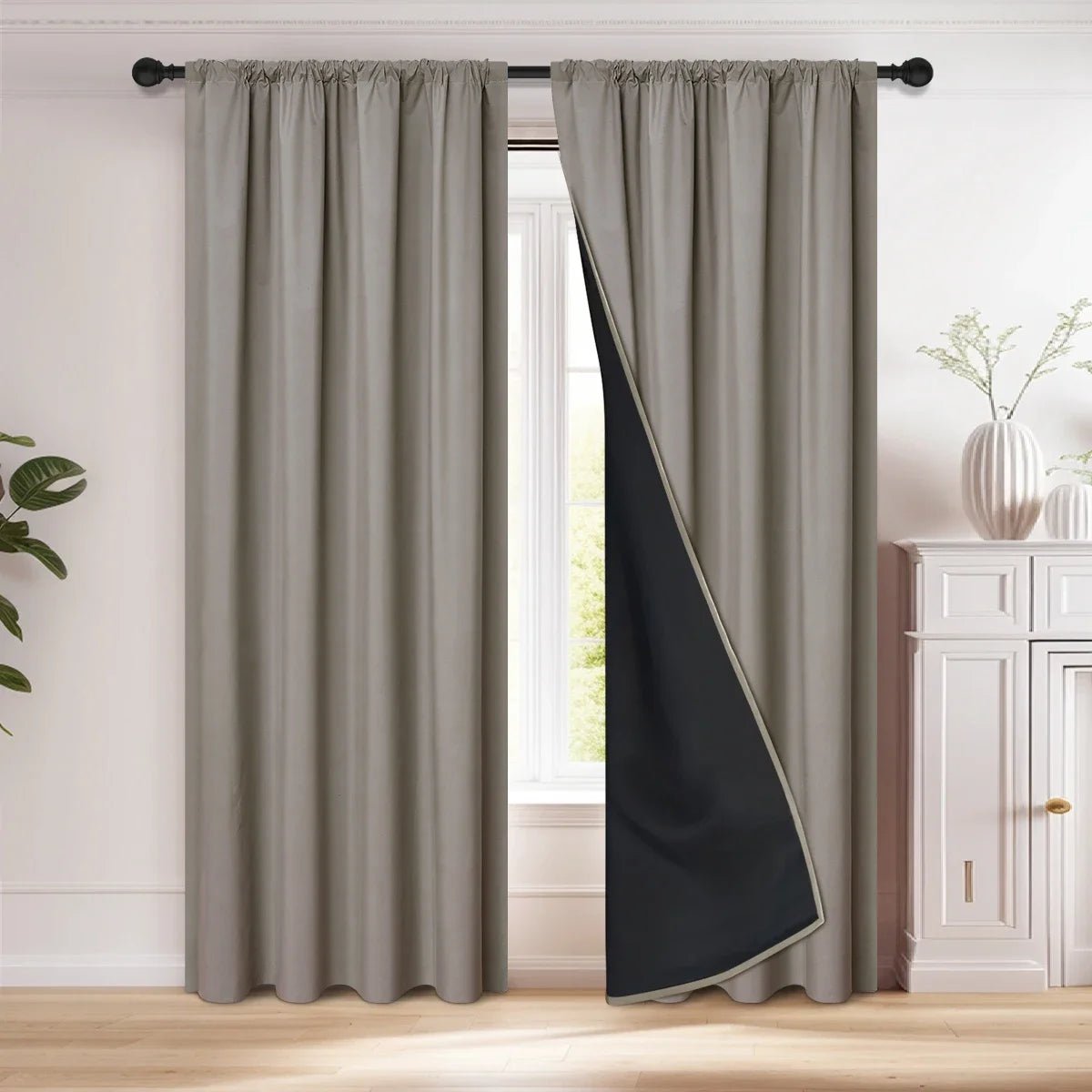 LuxShade Premium Blackout Drapes for Ultimate Privacy