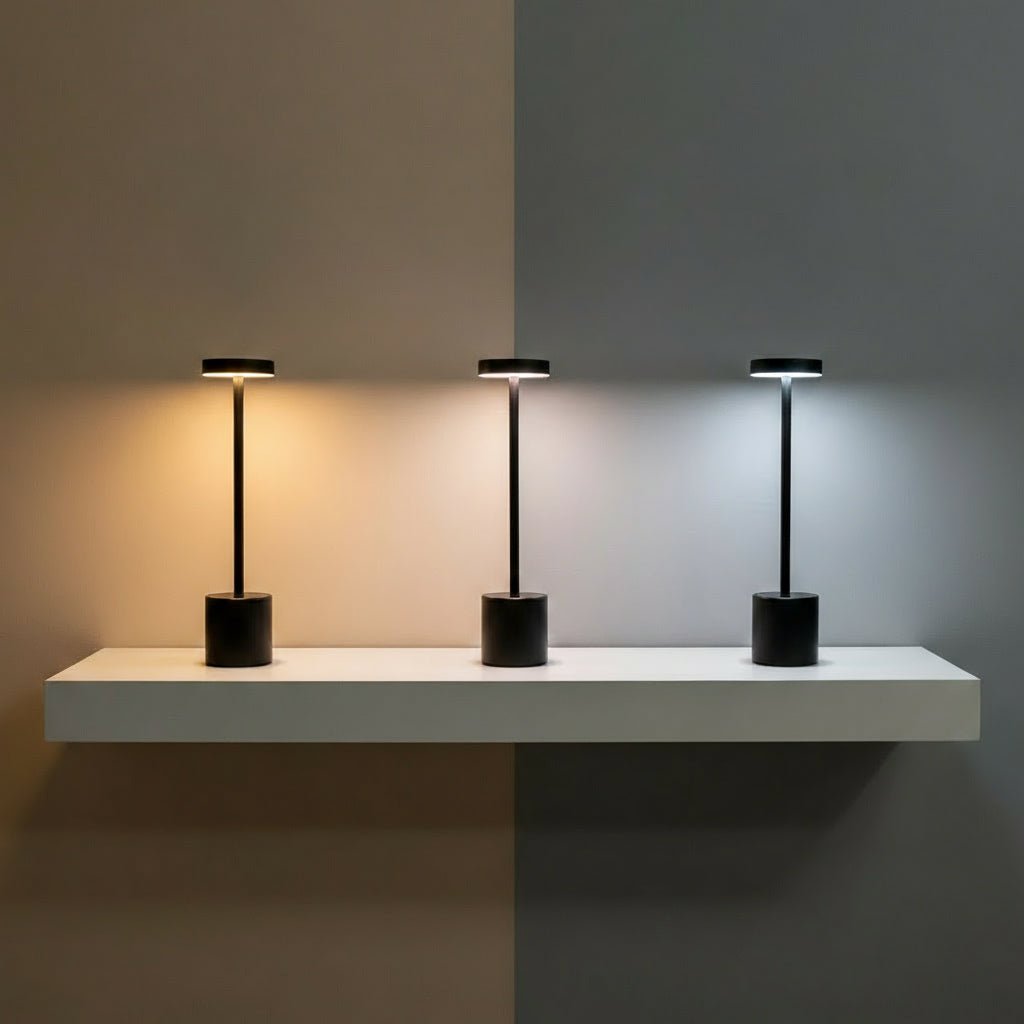 HarmonyGlow Scandinavian Table Lamp for Cozy Lighting
