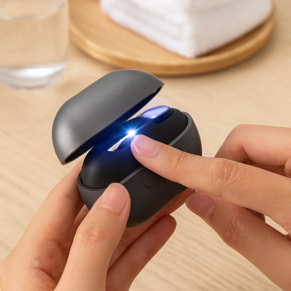 Smart Rechargeable Nail Trimmer with Integrated LED Light