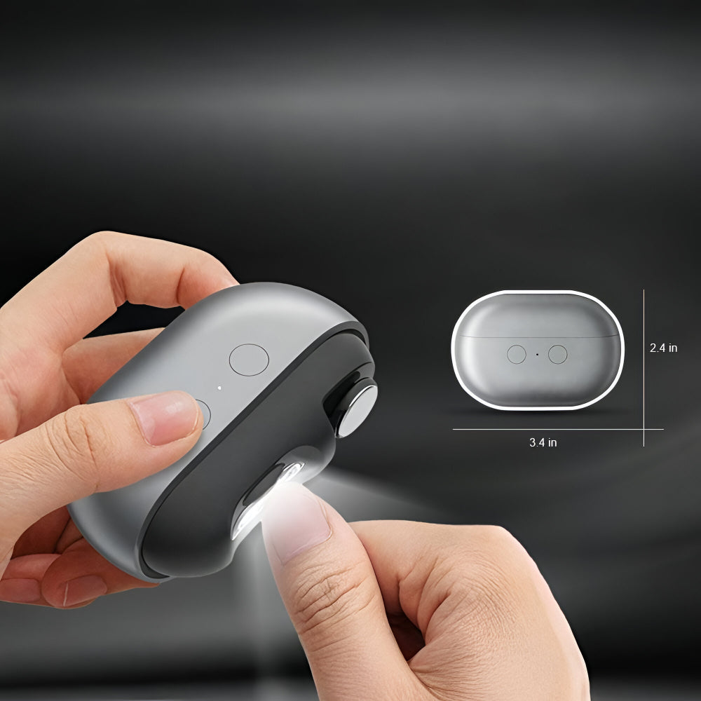 Smart Rechargeable Nail Trimmer with Integrated LED Light