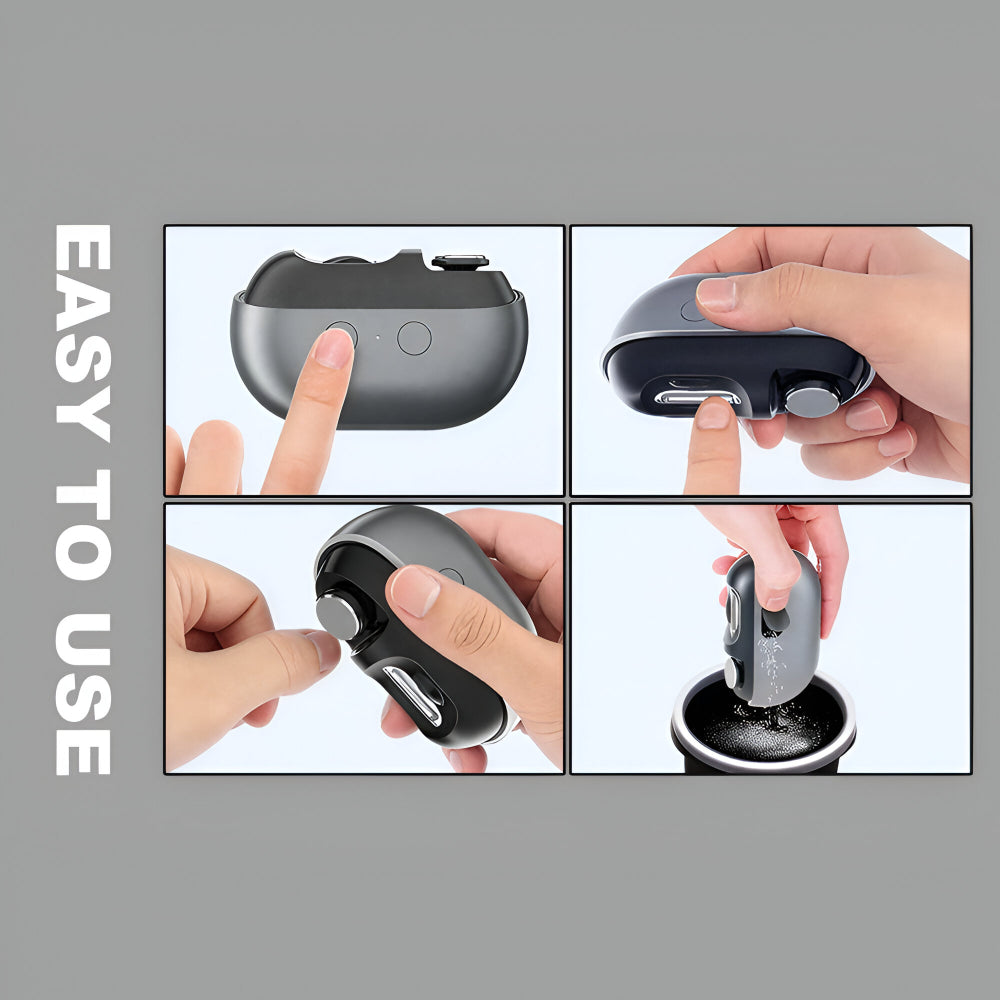 Smart Rechargeable Nail Trimmer with Integrated LED Light