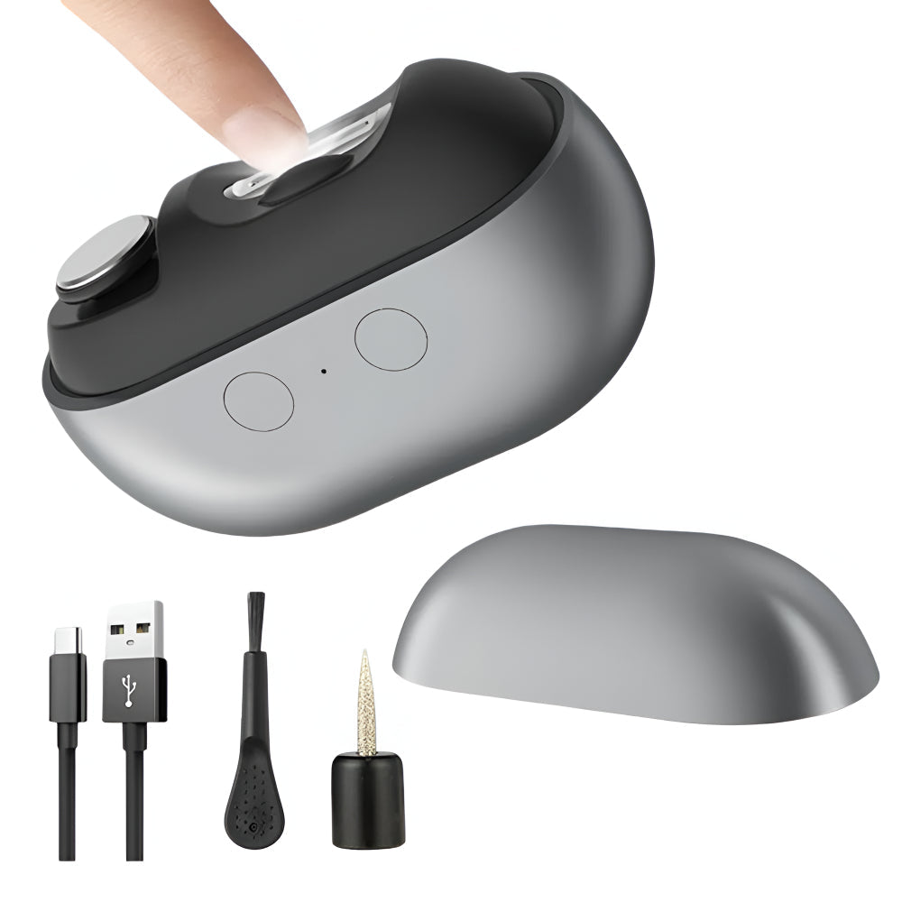 Smart Rechargeable Nail Trimmer with Integrated LED Light