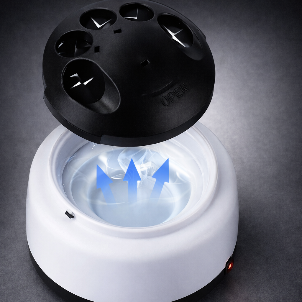 Effortless Nail Polish Removal Steam Device for Home Use