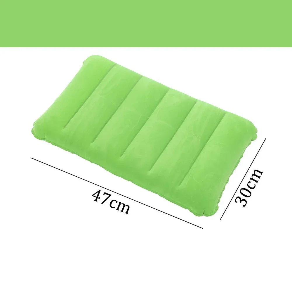 Ergonomic Inflatable Travel Pillow - Compact and Lightweight for Comfort