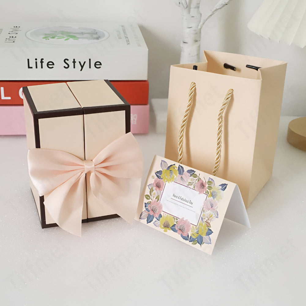 Cherished Heart Pendant Set with Bear and Rose Ornament