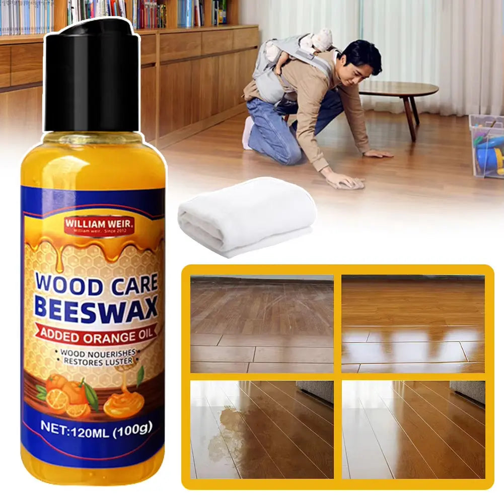 Revitalize Your Wood Surfaces with Natural Beeswax Duo