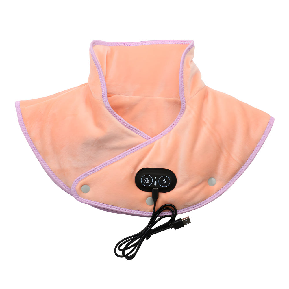 Soothing Neck and Shoulder Heat and Massage Therapy Device