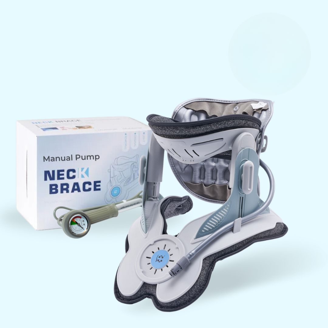 Adjustable Cervical Traction Device for Neck Pain Relief and Posture