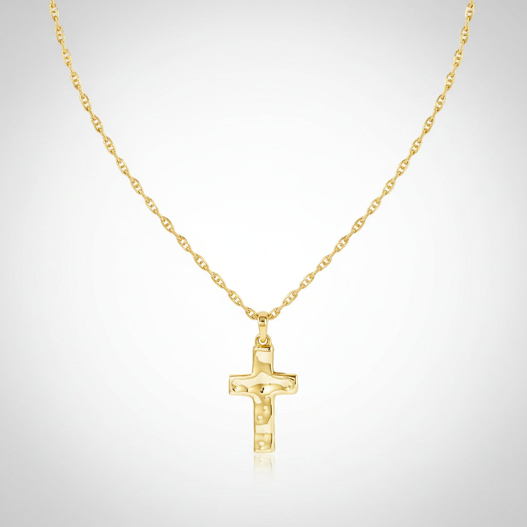 Timeless Gold Cross Necklace - A Thoughtful Gift for Mom