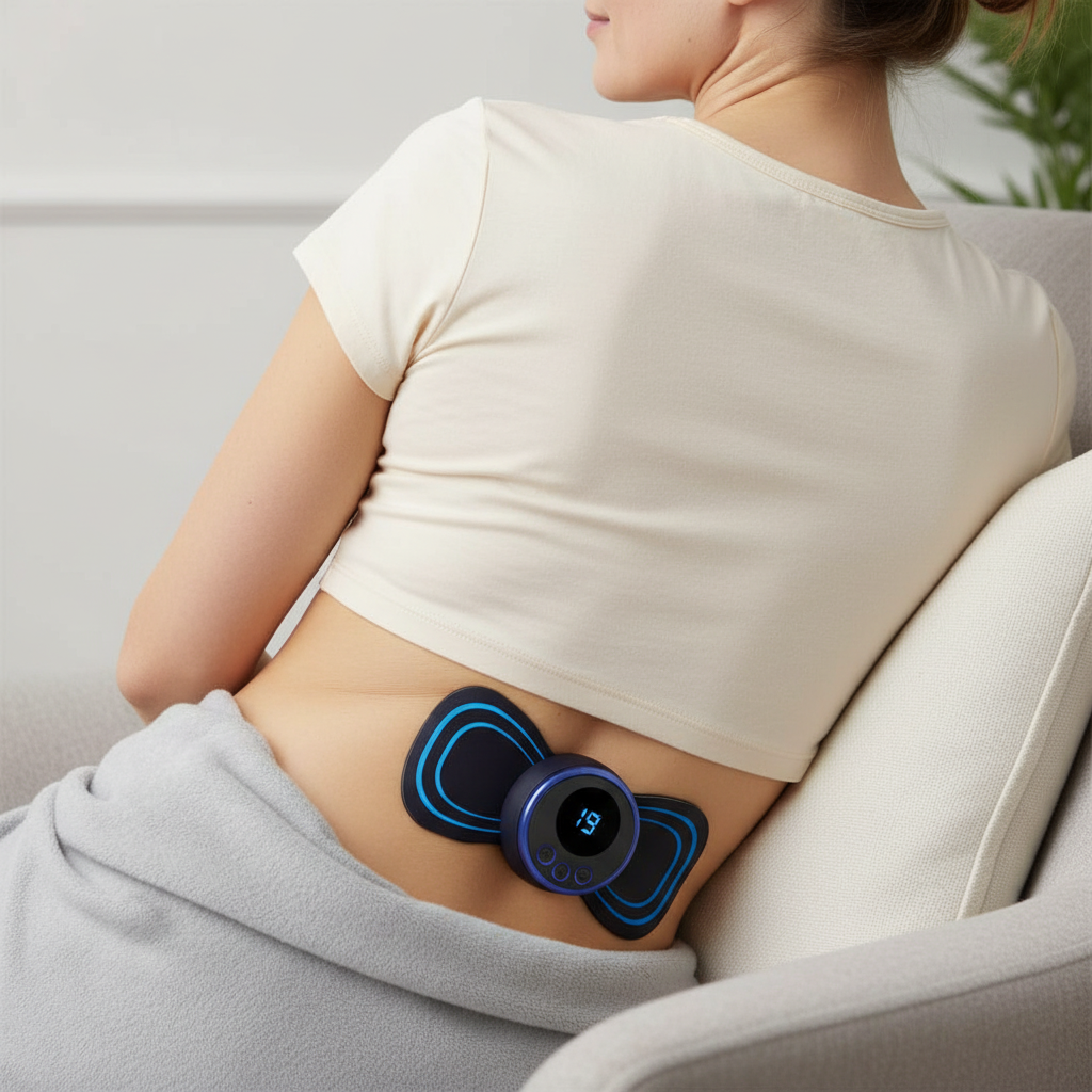 Portable EMS Massage Pad for Sciatica Relief – Pain Management Aid
