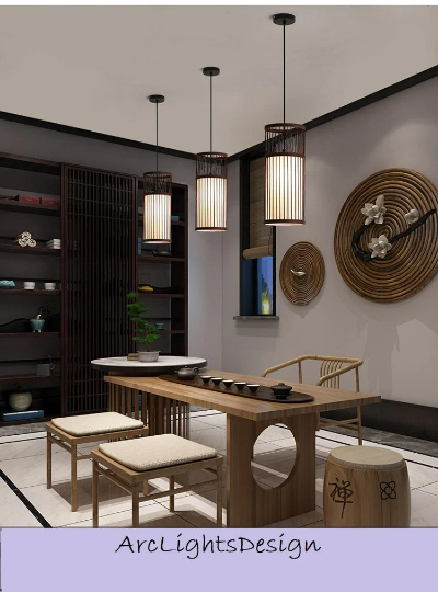 New Model Taavita Pendant Light - Taavita Kitchen Island Lighting - Taavita Bamboo Chandelier