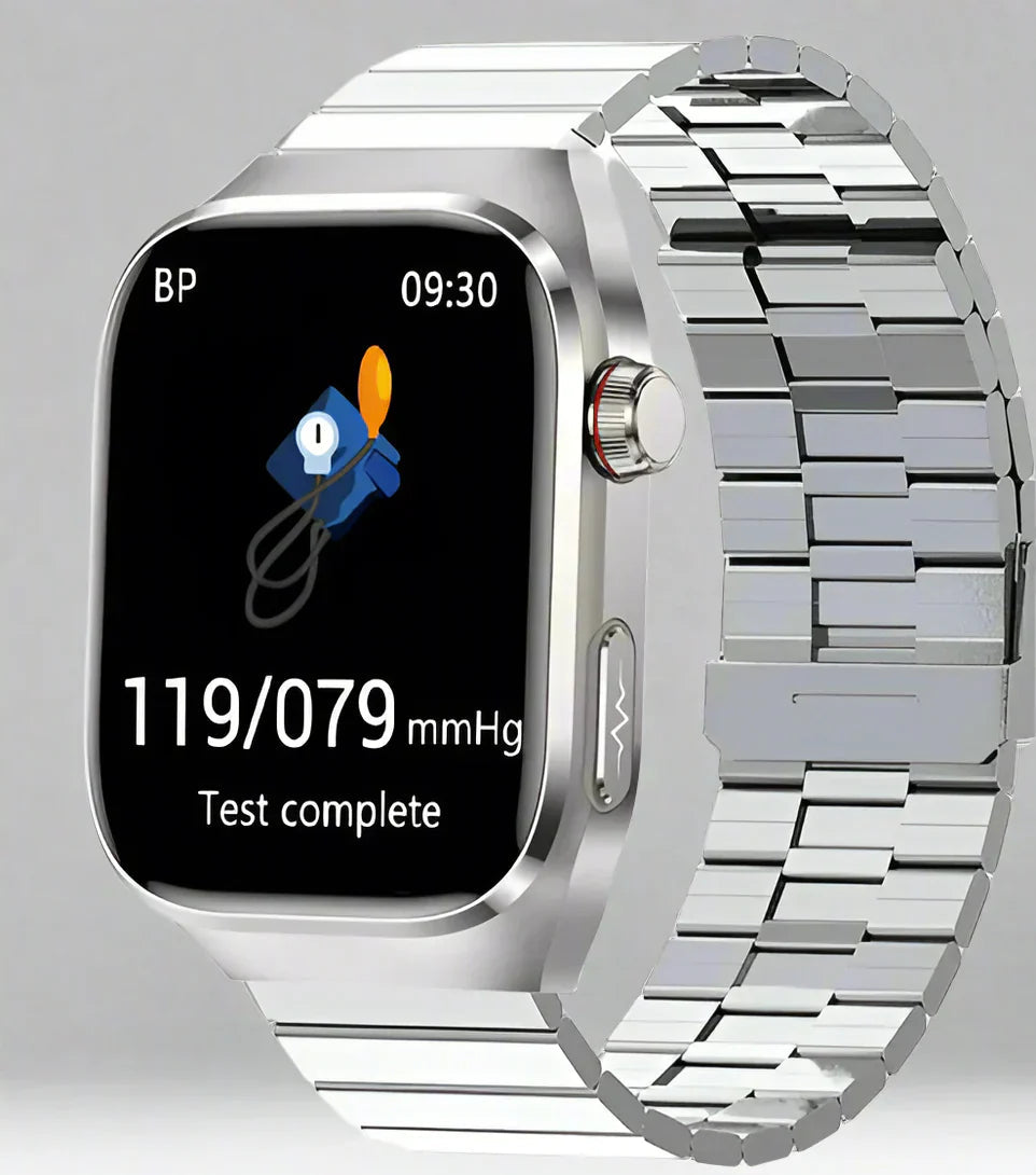 Bluetooth Smartwatch with Health Monitoring & Activity Tracking for Wellness