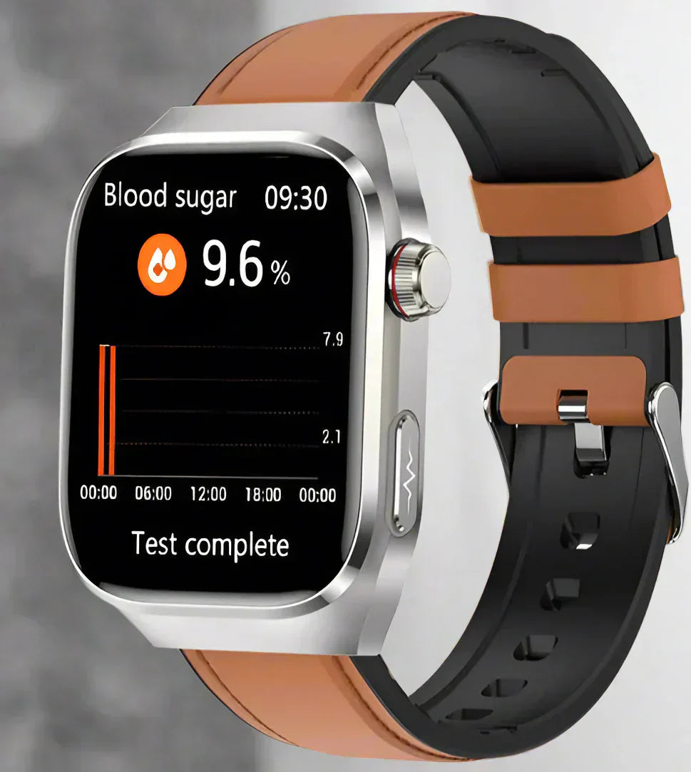 Bluetooth Smartwatch with Health Monitoring & Activity Tracking for Wellness