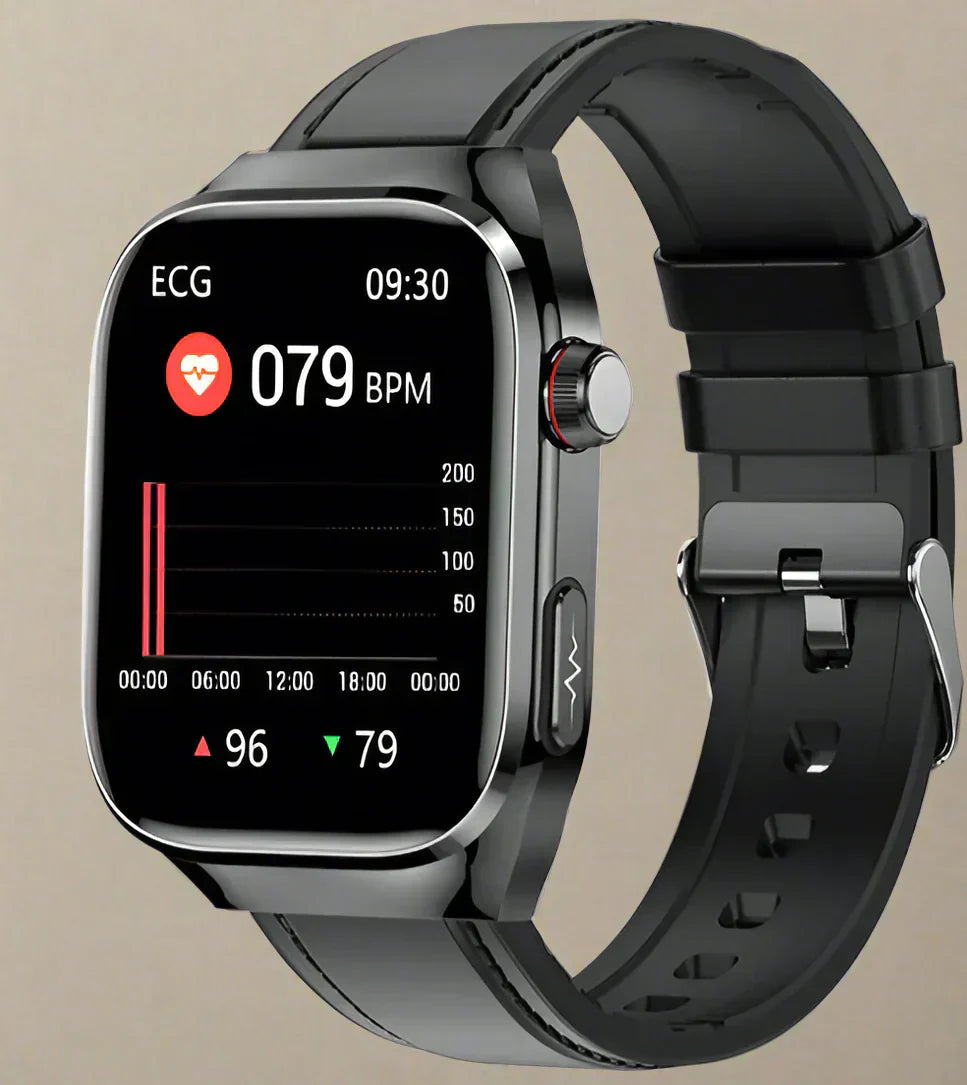 Bluetooth Smartwatch with Health Monitoring & Activity Tracking for Wellness