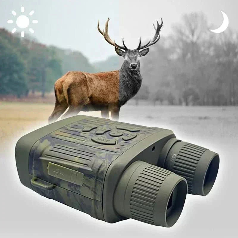 NightSight Pro Binoculars: 300m Range with Recording Feature