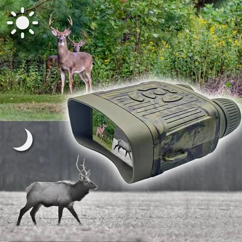 NightSight Pro Binoculars: 300m Range with Recording Feature
