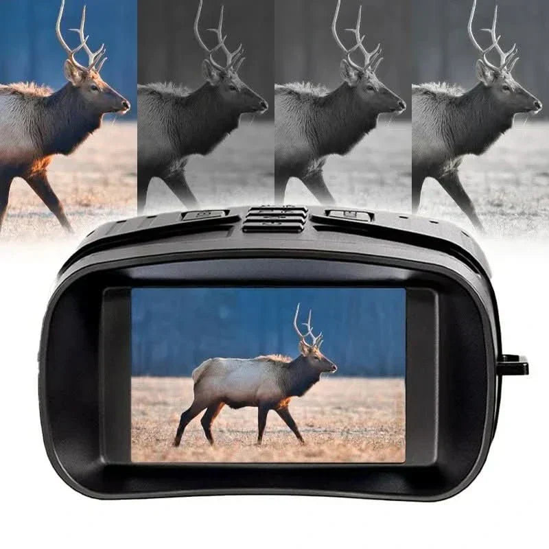 NightSight Pro Binoculars: 300m Range with Recording Feature