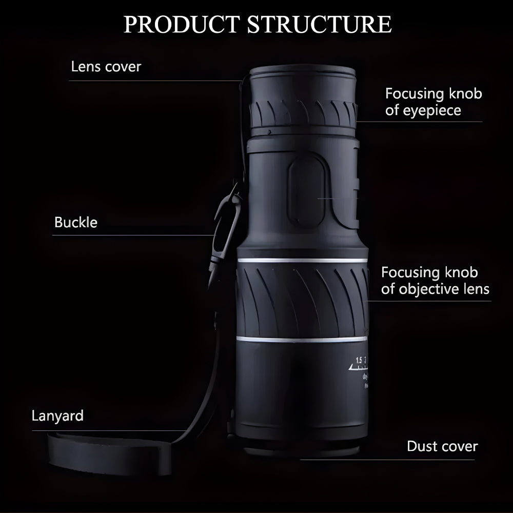 Versatile Monocular with Day and Night Vision Capabilities