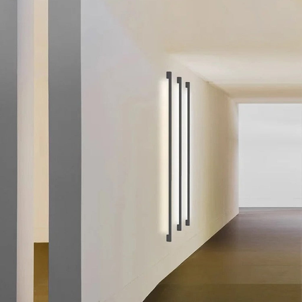 Ultra-Slim LED Wall Light | 3000K/4000K/6000K | 60–200cm | 9–28W | Metal & Acrylic
