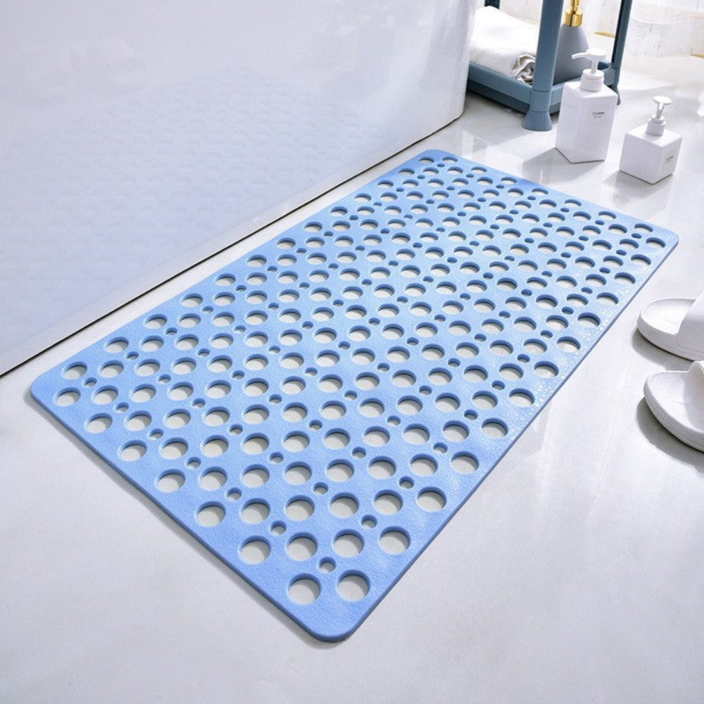 Mold-Resistant Shower Mat with Suction Cups | Non-Slip Bathroom Mat