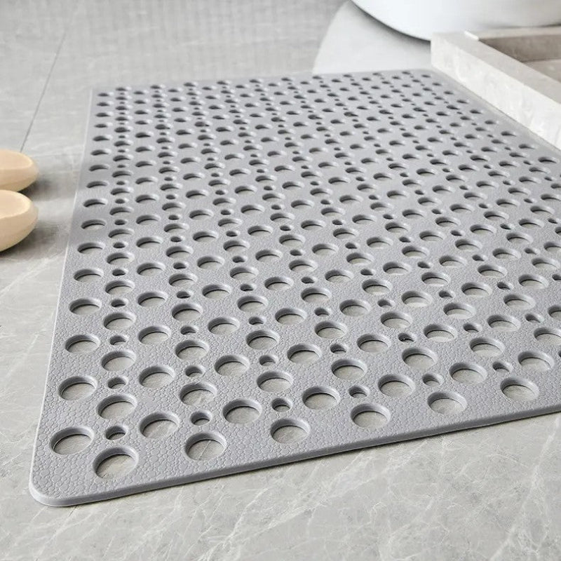 Secure Bath Mat with 100 Grip Cups & 250 Drainage Openings